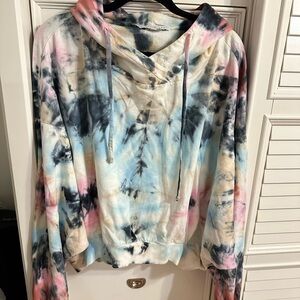 Young Fabulous & Broke Tiedye Hoodie Size M/L